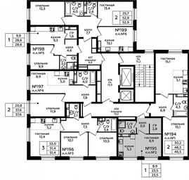 Apartment Sale, 23.5 sq. m. at Eko Bunino, prospekt Kuprina, 34к1, Sosenskoye Settlement, Moscow, Russia #2 Apartment Sale, 23.5 sq. m. at Eko Bunino, prospekt Kuprina, 34к1, Sosenskoye Settlement, Moscow, Russia #2