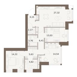 3-BD Apartment Sale, 96.05平方米 at The Five, 5th Donskoy Drive, вл21к6, Moscow, Russia #3 3-BD Apartment Sale, 96.05平方米 at The Five, 5th Donskoy Drive, вл21к6, Moscow, Russia #3