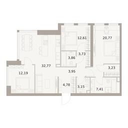 3-BD Apartment Sale, 108.45平方米 at The Five, 5th Donskoy Drive, вл21к6, Moscow, Russia #3 3-BD Apartment Sale, 108.45平方米 at The Five, 5th Donskoy Drive, вл21к6, Moscow, Russia #3