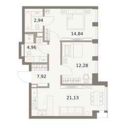 Продажа 2-комн. квартиры, 64,07 м² в ЖК «The Five (Зе Файв)», 5-й Донской проезд, вл21к6, Москва, Россия #4