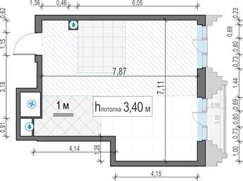 1-BD Apartment Sale, 50.9 sq. m. at Tishinskiy bulvar, Gruzinsky Val Street, 10, Moscow, Russia #2
