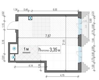 1-BD Apartment Sale, 50.9 sq. m. at Tishinskiy bulvar, Gruzinsky Val Street, 10, Moscow, Russia #4