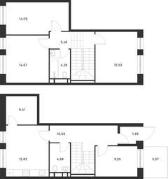 4-BD Apartment Sale, 108 sq. m. at Talisman na Rokossovskogo, 6th Podbelskogo Drive, Moscow, Russia #3 4-BD Apartment Sale, 108 sq. m. at Talisman na Rokossovskogo, 6th Podbelskogo Drive, Moscow, Russia #3