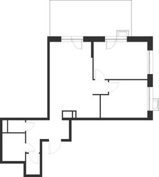 1-BD Apartment Sale, 68.8 sq. m. at Газопровод, Sosenskoye Settlement, Moscow, Russia #2 1-BD Apartment Sale, 68.8 sq. m. at Газопровод, Sosenskoye Settlement, Moscow, Russia #2
