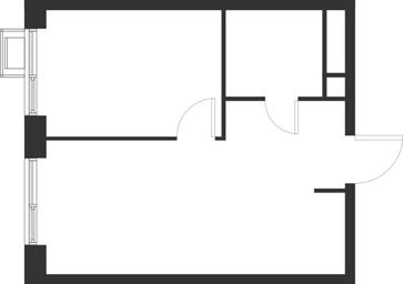 1-BD Apartment Sale, 33.4 sq. m. at Газопровод, Sosenskoye Settlement, Moscow, Russia #2 1-BD Apartment Sale, 33.4 sq. m. at Газопровод, Sosenskoye Settlement, Moscow, Russia #2