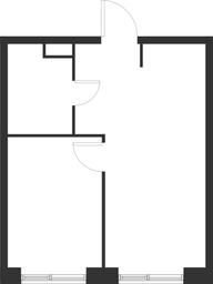 1-BD Apartment Sale, 33.7 sq. m. at Газопровод, Sosenskoye Settlement, Moscow, Russia #2