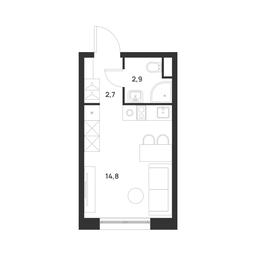 Apartment Sale, 20.4 sq. m. at Газопровод, Sosenskoye Settlement, Moscow, Russia #4