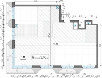 4-BD Apartment Sale, 127.5 sq. m. at Tishinskiy bulvar, Gruzinsky Val Street, 10, Moscow, Russia #3