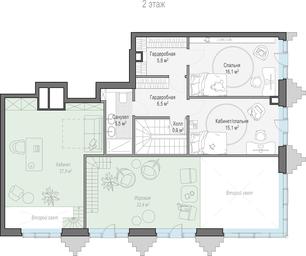 5-BD Apartment Sale, 180.2 sq. m. at Tishinskiy bulvar, Gruzinsky Val Street, 10, Moscow, Russia #2