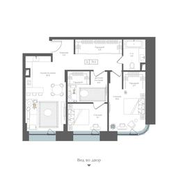 2-BD Apartment Sale, 71 sq. m. at Preobrazhenskaya ploschad, 1st Bukhvostova Street, Moscow, Russia #3