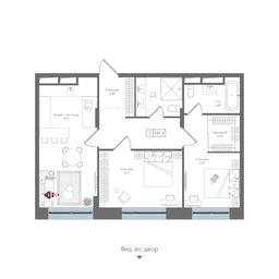 2-BD Apartment Sale, 66.4 sq. m. at Preobrazhenskaya ploschad, 1st Bukhvostova Street, Moscow, Russia #3