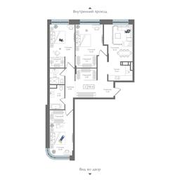 3-BD Apartment Sale, 98.6平方米 at Preobrazhenskaya ploschad, 1st Bukhvostova Street, Moscow, Russia #3 3-BD Apartment Sale, 98.6平方米 at Preobrazhenskaya ploschad, 1st Bukhvostova Street, Moscow, Russia #3