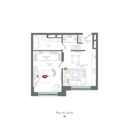1-BD Apartment Sale, 42.9 sq. m. at Preobrazhenskaya ploschad, 1st Bukhvostova Street, Moscow, Russia #4