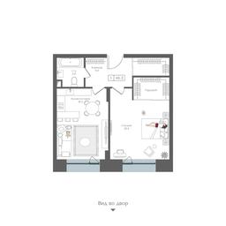 1-BD Apartment Sale, 48.2平方米 at Preobrazhenskaya ploschad, 1st Bukhvostova Street, Moscow, Russia #3 1-BD Apartment Sale, 48.2平方米 at Preobrazhenskaya ploschad, 1st Bukhvostova Street, Moscow, Russia #3