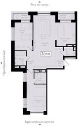 3-BD Apartment Sale, 99.5 sq. m. at Preobrazhenskaya ploschad, 1st Bukhvostova Street, Moscow, Russia #2 3-BD Apartment Sale, 99.5 sq. m. at Preobrazhenskaya ploschad, 1st Bukhvostova Street, Moscow, Russia #2