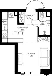 Apartment Sale, 27.05 sq. m. at Jois, 3rd Silikatny Drive, 10, Moscow, Russia #3 Apartment Sale, 27.05 sq. m. at Jois, 3rd Silikatny Drive, 10, Moscow, Russia #3