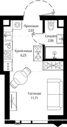 Apartment Sale, 22.98 sq. m. at Jois, 3rd Silikatny Drive, 10, Moscow, Russia #3 Apartment Sale, 22.98 sq. m. at Jois, 3rd Silikatny Drive, 10, Moscow, Russia #3