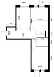 2-BD Apartment Sale, 68.6 sq. m. at Peredelkino Blizhnee, Korneya Chukovskogo Street, 1, Vnukovskoye Settlement, Moscow, Russia #3