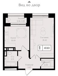 1-BD Apartment Sale, 42.8 sq. m. at Preobrazhenskaya ploschad, 1st Bukhvostova Street, Moscow, Russia #2 1-BD Apartment Sale, 42.8 sq. m. at Preobrazhenskaya ploschad, 1st Bukhvostova Street, Moscow, Russia #2