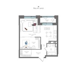 1-BD Apartment Sale, 42.8 sq. m. at Preobrazhenskaya ploschad, 1st Bukhvostova Street, Moscow, Russia #3 1-BD Apartment Sale, 42.8 sq. m. at Preobrazhenskaya ploschad, 1st Bukhvostova Street, Moscow, Russia #3
