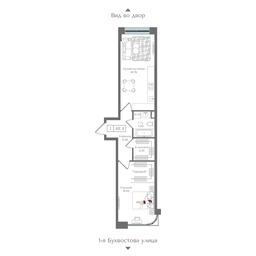 1-BD Apartment Sale, 48.4 sq. m. at Preobrazhenskaya ploschad, 1st Bukhvostova Street, Moscow, Russia #3 1-BD Apartment Sale, 48.4 sq. m. at Preobrazhenskaya ploschad, 1st Bukhvostova Street, Moscow, Russia #3