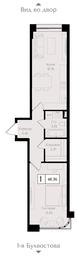 1-BD Apartment Sale, 48.4 sq. m. at Preobrazhenskaya ploschad, 1st Bukhvostova Street, Moscow, Russia #2 1-BD Apartment Sale, 48.4 sq. m. at Preobrazhenskaya ploschad, 1st Bukhvostova Street, Moscow, Russia #2