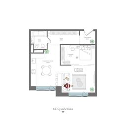 1-BD Apartment Sale, 46.2 sq. m. at Preobrazhenskaya ploschad, 1st Bukhvostova Street, Moscow, Russia #3 1-BD Apartment Sale, 46.2 sq. m. at Preobrazhenskaya ploschad, 1st Bukhvostova Street, Moscow, Russia #3