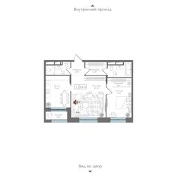 1-BD Apartment Sale, 64 sq. m. at Preobrazhenskaya ploschad, 1st Bukhvostova Street, Moscow, Russia #4