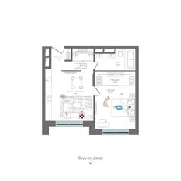 1-BD Apartment Sale, 43.6平方米 at Preobrazhenskaya ploschad, 1st Bukhvostova Street, Moscow, Russia #4