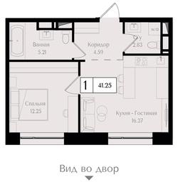 1-BD Apartment Sale, 41.3平方米 at Preobrazhenskaya ploschad, 1st Bukhvostova Street, Moscow, Russia #2 1-BD Apartment Sale, 41.3平方米 at Preobrazhenskaya ploschad, 1st Bukhvostova Street, Moscow, Russia #2