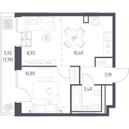 Apartment Sale, 38.58平方米 at Vereiskaya 41, Vereyskaya Street, 41, Moscow, Russia #3 Apartment Sale, 38.58平方米 at Vereiskaya 41, Vereyskaya Street, 41, Moscow, Russia #3