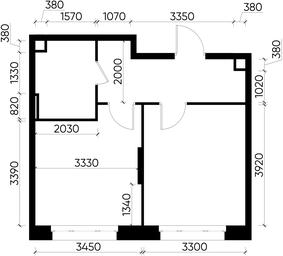 Apartment Sale, 37.1 sq. m. at Peredelkino Blizhnee, Korneya Chukovskogo Street, 1, Vnukovskoye Settlement, Moscow, Russia #3