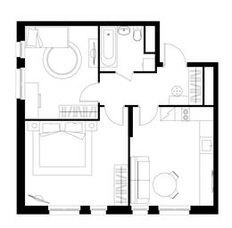 Продажа 2-комн. квартиры, 57,6 м² в ЖК «Первый Московский», улица Бианки, 1, Московский, Москва, Россия #2