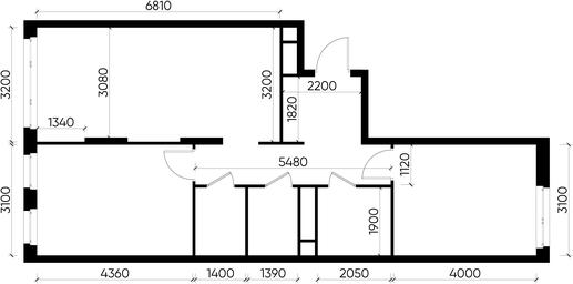2-BD Apartment Sale, 67 sq. m. at Peredelkino Blizhnee, Korneya Chukovskogo Street, 1, Vnukovskoye Settlement, Moscow, Russia #3 2-BD Apartment Sale, 67 sq. m. at Peredelkino Blizhnee, Korneya Chukovskogo Street, 1, Vnukovskoye Settlement, Moscow, Russia #3