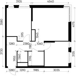 Продажа 2-комн. квартиры, 55,1 м² в ЖК «Первый Московский», улица Бианки, 1, Московский, Москва, Россия #3