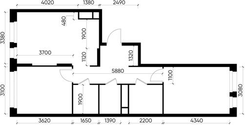 2-BD Apartment Sale, 62.6 sq. m. at Peredelkino Blizhnee, Korneya Chukovskogo Street, 1, Vnukovskoye Settlement, Moscow, Russia #3