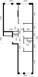 2-BD Apartment Sale, 63.3 sq. m. at Pervyi Moskovskiy, ulitsa Bianki, 1, Moskovskiy, Moscow, Russia #3 2-BD Apartment Sale, 63.3 sq. m. at Pervyi Moskovskiy, ulitsa Bianki, 1, Moskovskiy, Moscow, Russia #3