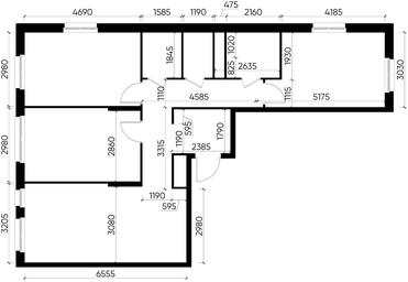 Продажа 3-комн. квартиры, 85,4 м² в ЖК «Первый Московский», улица Бианки, 1, Московский, Москва, Россия #3 Продажа 3-комн. квартиры, 85,4 м² в ЖК «Первый Московский», улица Бианки, 1, Московский, Москва, Россия #3