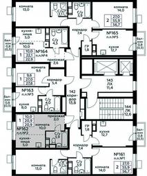 Apartment Sale, 20.9平方米 at Tsvetochnye Poliany, kvartal № 23, Filimonkovskoye Municipal Formation, Moscow, Russia #2 Apartment Sale, 20.9平方米 at Tsvetochnye Poliany, kvartal № 23, Filimonkovskoye Municipal Formation, Moscow, Russia #2