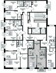 Apartment Sale, 39.1 sq. m. at Tsvetochnye Poliany, kvartal № 23, Filimonkovskoye Municipal Formation, Moscow, Russia #3 Apartment Sale, 39.1 sq. m. at Tsvetochnye Poliany, kvartal № 23, Filimonkovskoye Municipal Formation, Moscow, Russia #3