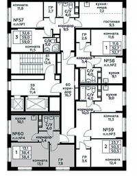 Apartment Sale, 38.4 sq. m. at Tsvetochnye Poliany, kvartal № 23, Filimonkovskoye Municipal Formation, Moscow, Russia #3 Apartment Sale, 38.4 sq. m. at Tsvetochnye Poliany, kvartal № 23, Filimonkovskoye Municipal Formation, Moscow, Russia #3