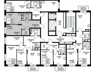 Продажа квартиры, 38,2 м² в ЖК «Цветочные Поляны», квартал № 23, поселение Филимонковское, Москва, Россия #4