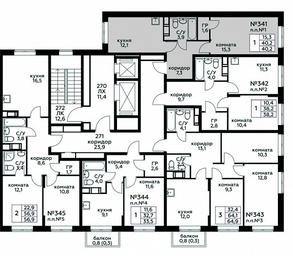 Продажа квартиры, 40,2 м² в ЖК «Цветочные Поляны», квартал № 23, поселение Филимонковское, Москва, Россия #4