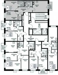 1-BD Apartment Sale, 57.7 sq. m. at Tsvetochnye Poliany, kvartal № 23, Filimonkovskoye Municipal Formation, Moscow, Russia #3