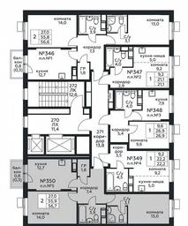 Продажа 1-комн. квартиры, 56,7 м² в ЖК «Цветочные Поляны», квартал № 23, поселение Филимонковское, Москва, Россия #4
