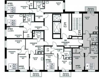 1-BD Apartment Sale, 57.7 sq. m. at Tsvetochnye Poliany, kvartal № 23, Filimonkovskoye Municipal Formation, Moscow, Russia #3 1-BD Apartment Sale, 57.7 sq. m. at Tsvetochnye Poliany, kvartal № 23, Filimonkovskoye Municipal Formation, Moscow, Russia #3