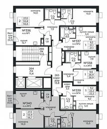 Продажа 1-комн. квартиры, 56,7 м² в ЖК «Цветочные Поляны», квартал № 23, поселение Филимонковское, Москва, Россия #3