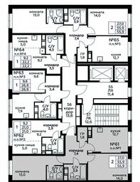 Продажа 1-комн. квартиры, 55,9 м² в ЖК «Цветочные Поляны», квартал № 23, поселение Филимонковское, Москва, Россия #3 Продажа 1-комн. квартиры, 55,9 м² в ЖК «Цветочные Поляны», квартал № 23, поселение Филимонковское, Москва, Россия #3
