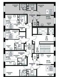1-BD Apartment Sale, 55.9平方米 at Tsvetochnye Poliany, kvartal № 23, Filimonkovskoye Municipal Formation, Moscow, Russia #3 1-BD Apartment Sale, 55.9平方米 at Tsvetochnye Poliany, kvartal № 23, Filimonkovskoye Municipal Formation, Moscow, Russia #3