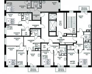 Apartment Sale, 40.2 sq. m. at Tsvetochnye Poliany, kvartal № 23, Filimonkovskoye Municipal Formation, Moscow, Russia #3